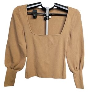 Babaton Constant Carmel Gideon Sculpt Sweater Size M
